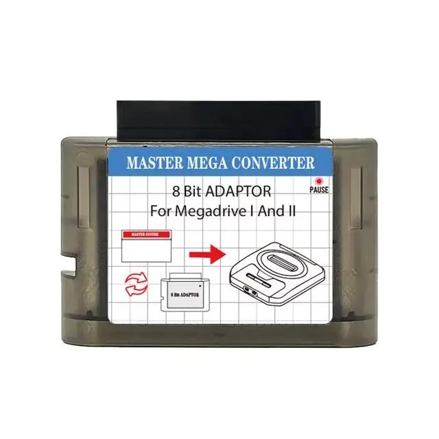 Adaptateur de jeu de convertisseur de système principal MS vers MD pour Consoles de jeux vidéo SEGA 