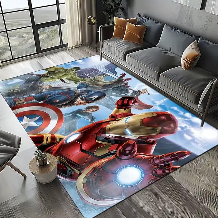 Tapis de super-héros Venom Captain 3D Marvel 27 styles, pour chambre à coucher, salon, décoration de
