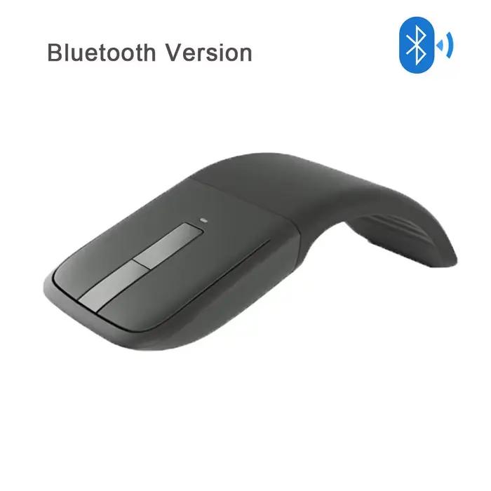Souris sans fil Bluetooth pour Microsoft, périphérique tactile pliable, souris optique de jeu, ordin
