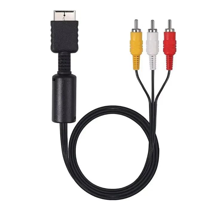 Câble AV pour Console PlayStation PS3, PS2, PS1, cordon d'extension Audio et vidéo, lecteur de jeu v
