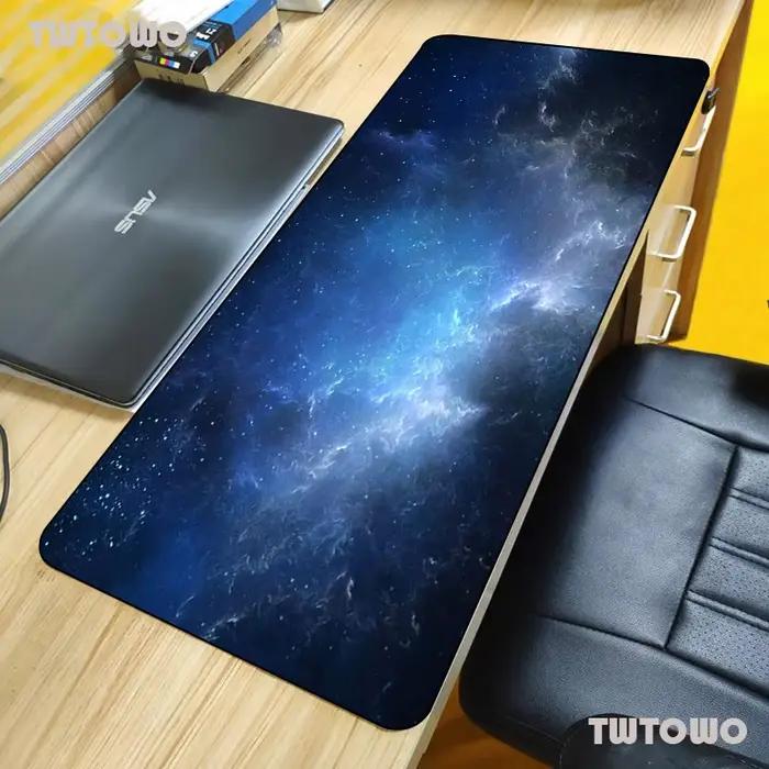 Grand tapis de souris de jeu, antidérapant, en caoutchouc, pour ordinateur de bureau, compatible CS 