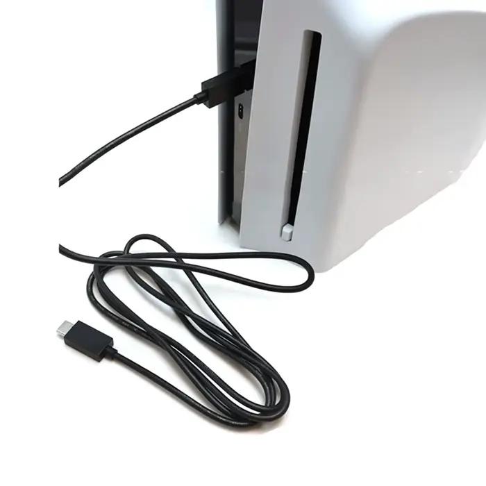 Câble de données PD de type C pour contrôleur de console de jeu PS5 Slim, chargeur rapide, 1.5m