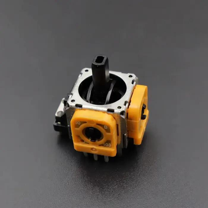 1-2 manettes PS4 - Couleur jaune Puoya, stick de commande pour manette de jeu, joystick 3D