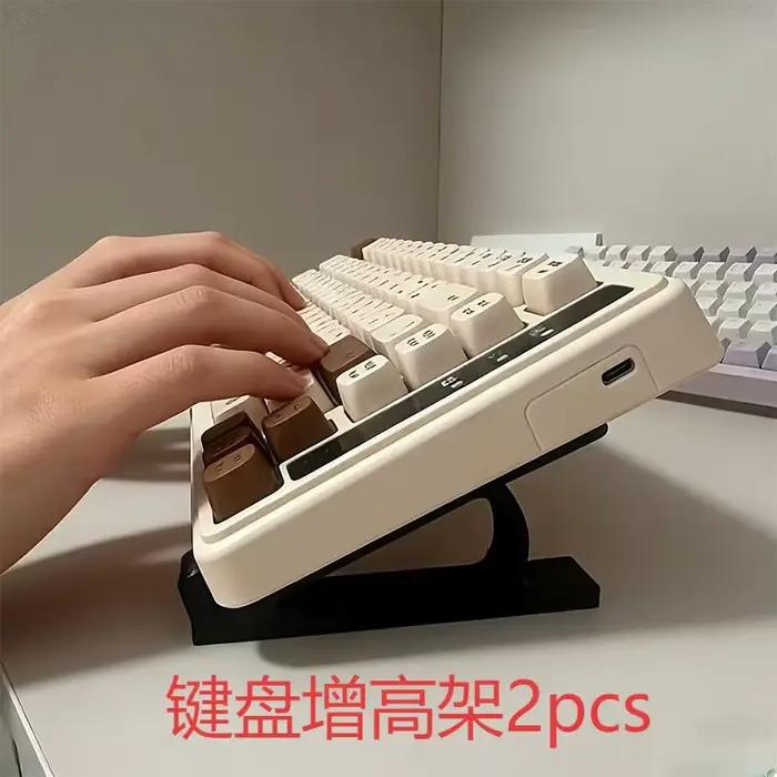 Support ergonomique pour clavier, réglable en hauteur, antidérapant, universel, plusieurs couleurs a