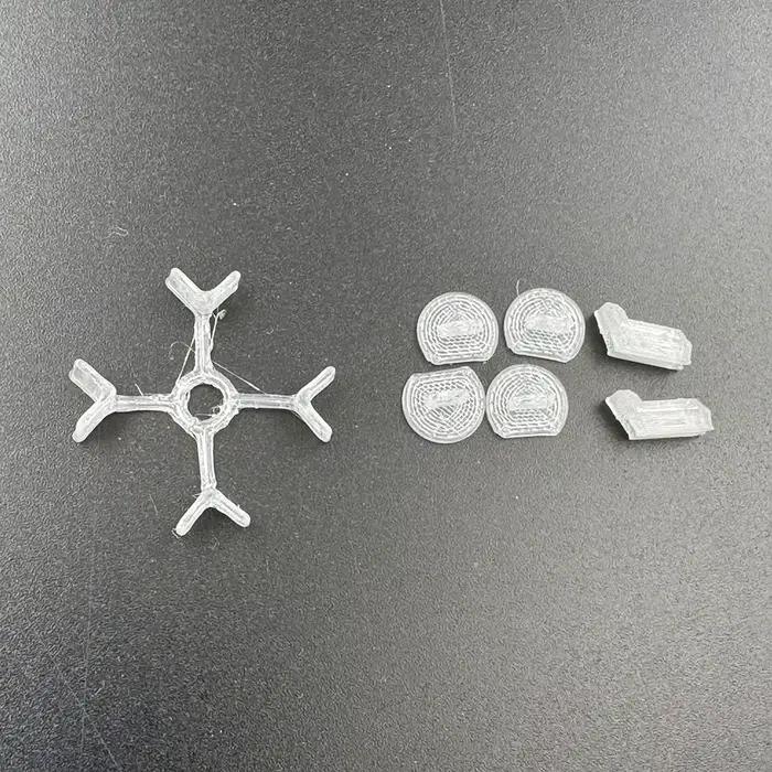 Modification des boutons Clicky du souris pour les butées de déclenchement du contrôleur PS4 040 050