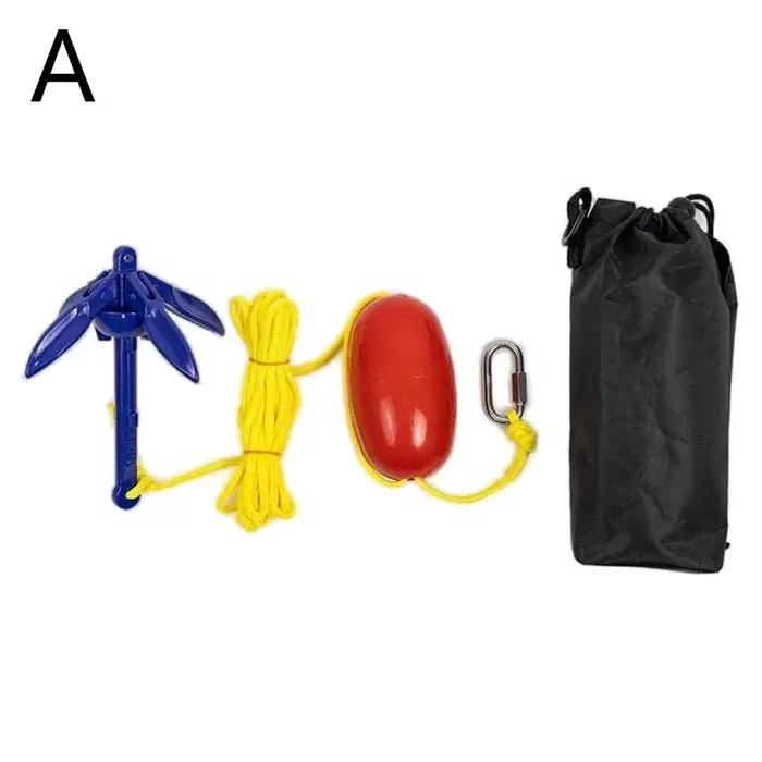 Kits d'ancre de Kayak marin, accessoires d'ancre pliants pour Kayaks de pêche, canoë, Jet Ski, planc