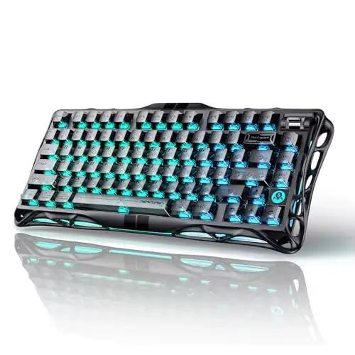 Clavier de jeu GravaStar Mercury V75 – Clavier à interrupteurs magnétiques à effet Hall, fréquence d