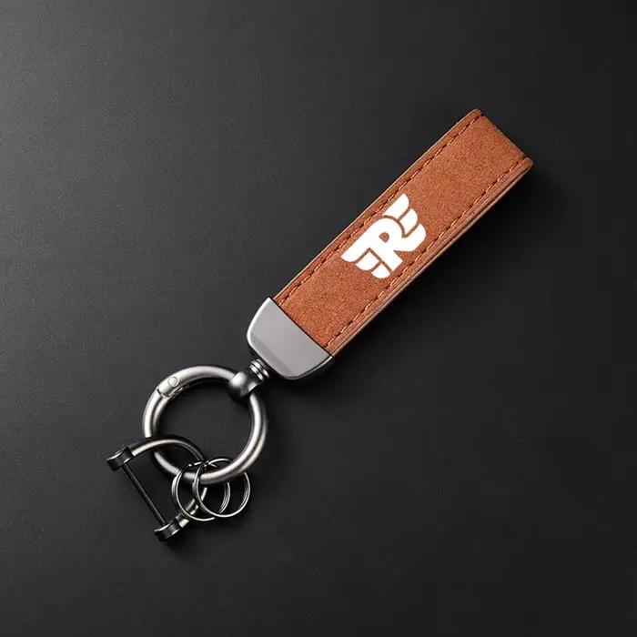 Porte-clés en daim pour moto, Royal Enfield Bullet, Meteor, Classic 350, InterGermain 500, Continent