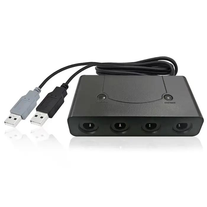 Convertisseur de jeu 4 Ports pour contrôleur GameCube GC, adaptateur USB pour nintendo Switch NGC/Wi
