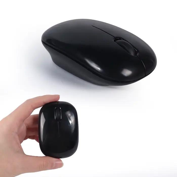 Mini souris sans fil silencieuse, ultra légère, portable, pour bureau, étudiants, enfants, Windows, 