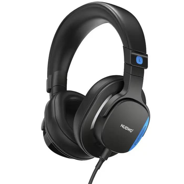 Casque Studio NUBWO Filaire Hi-Res Professionnel avec Jack Détachable 3.5/6.35mm 180° °   Coussinets