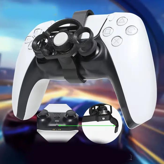 Mini volant pour PS5 et PS5 Pro/contrôleur de jeu mince, remplacement auxiliaire, impression 3D, acc