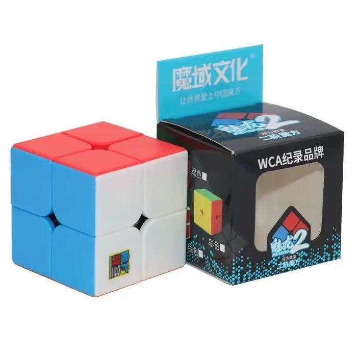 [ECube] MoYu Meilong 2 2x2x2 Cube magique Neo Meilong Cube de vitesse sans colle Puzzle enfants cade