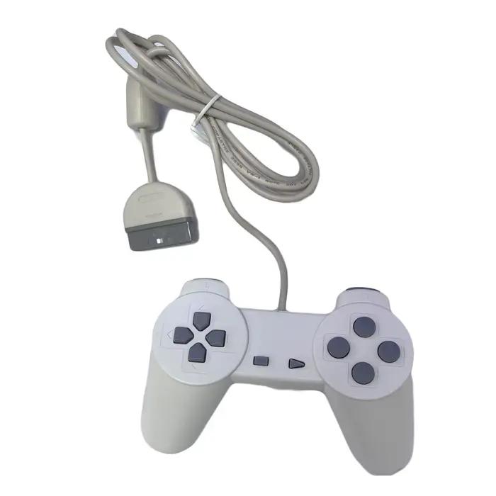 Contrôleur de jeu classique pour PS1 pour contrôleur de jeu PlayStation1, manette de jeu filaire, co