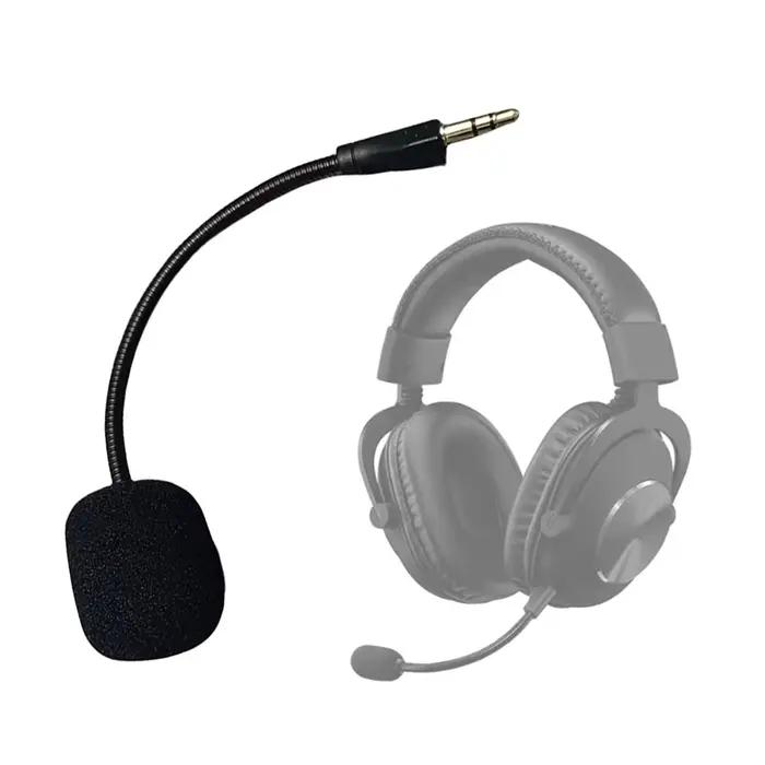 Microphone de remplacement 3.5mm pour casque Logitech G Pro X, 1 à 5 pièces, Microphone sans fil 3.5