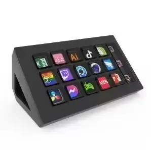 Mirabox 293s Mini clavier visuel boutons personnalisés contrôleur LCD 15 touches clavier Windows/Mac