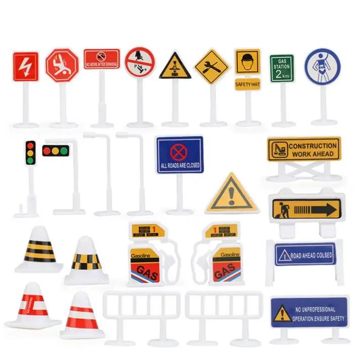 Jouets d'escalade carte de voiture de circulation Parking de ville feuille de route tapis d'escalade
