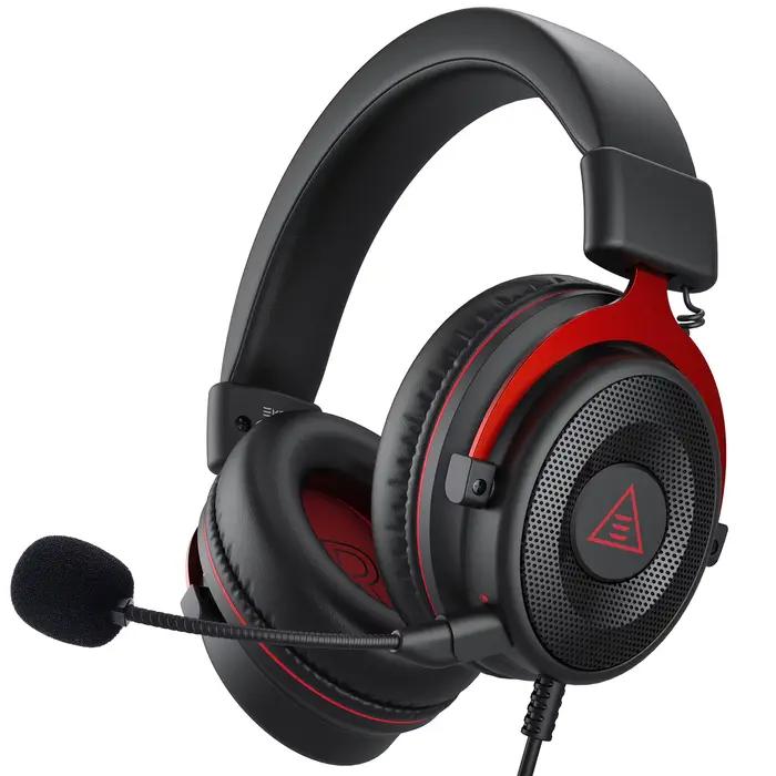 EKSA-Casque de jeu filaire E900 avec microphone, écouteur de jeu pour PC, son surround stéréo 3D, XB
