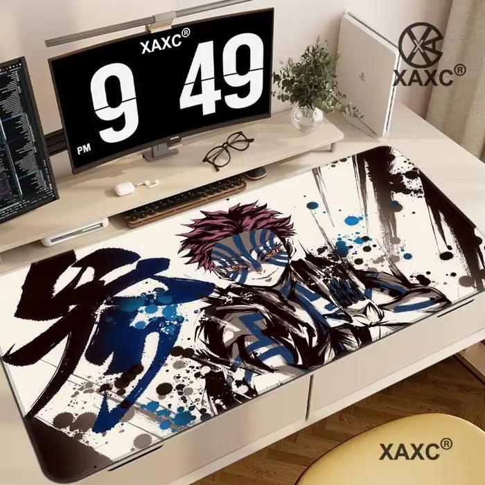 Tapis de souris Anime pour ordinateur portable, bureau, clavier, grand tapis de bureau pour PC, tapi