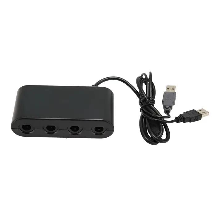 Adaptateur de contrôleur de jeu avec Turobo pour U et Super Switch, 4 ports, 3 en 1, GC