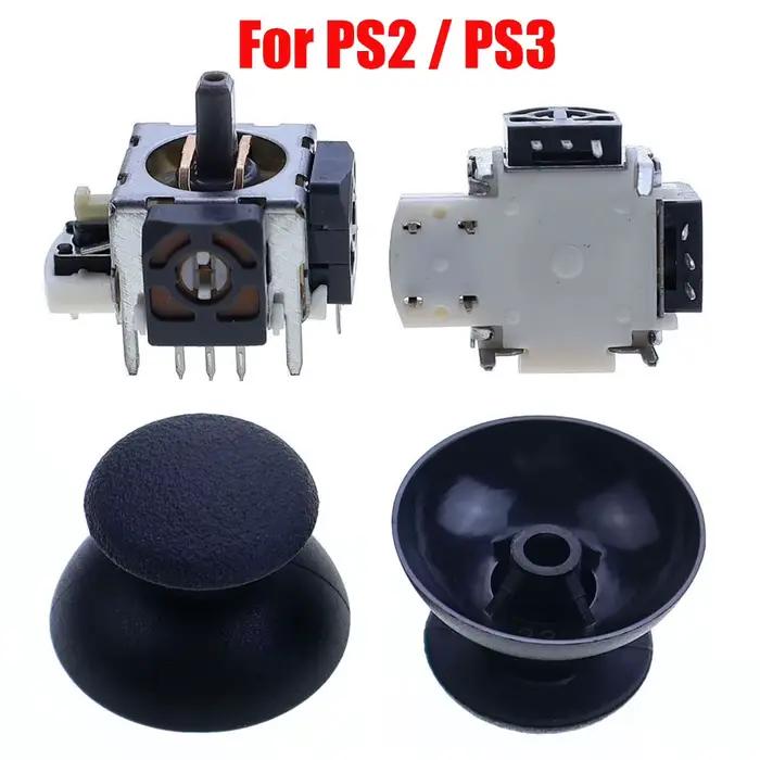 1 ensemble pour PS2 PS3 PS4 Pro PS5 Switch Pro Xbox One 360 contrôleur 3D analogique Joystick pouce 