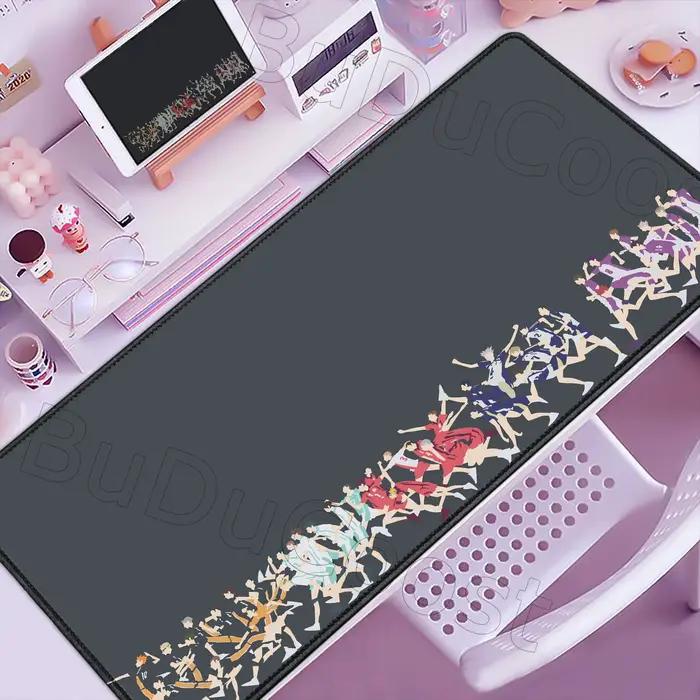 Nouvelle arrivée 2026 Tapis de souris XXL de bureau, grand format, motif Anime Haikyuu, pour gaming 