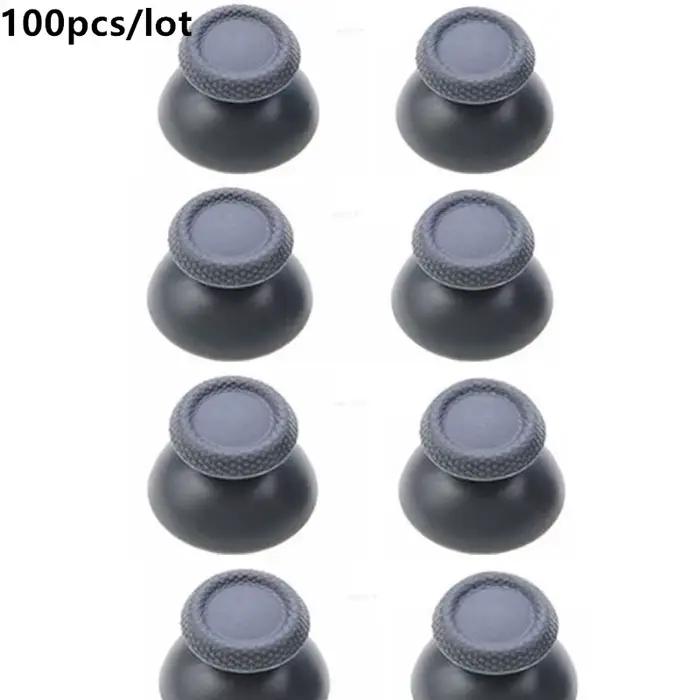 Poignées de manettes analogiques 3D en forme de champignon gris, pour contrôleur PS5 Playstation 5, 