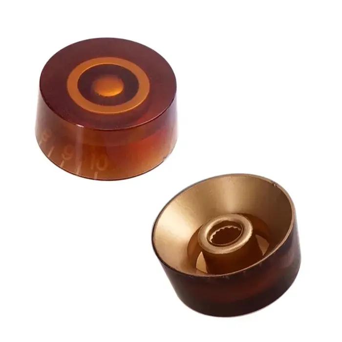 4 boutons de contrôle de vitesse pour guitare, multicolores, pour guitare électrique LP, boutons de 
