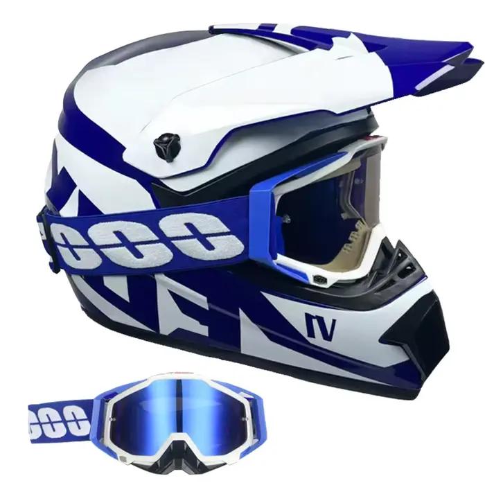 Casque de motocross et de vélo de saleté pour jeunes enfants - Casque tout-terrain Downhill AM DH Cr