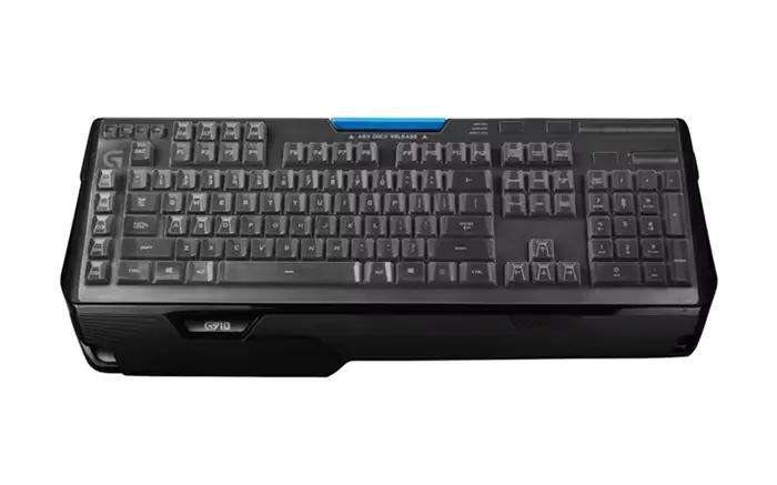 Protecteur de clavier en Silicone Transparent, pour clavier de jeu Logitech G910 Orion/G Pro/MK850/G