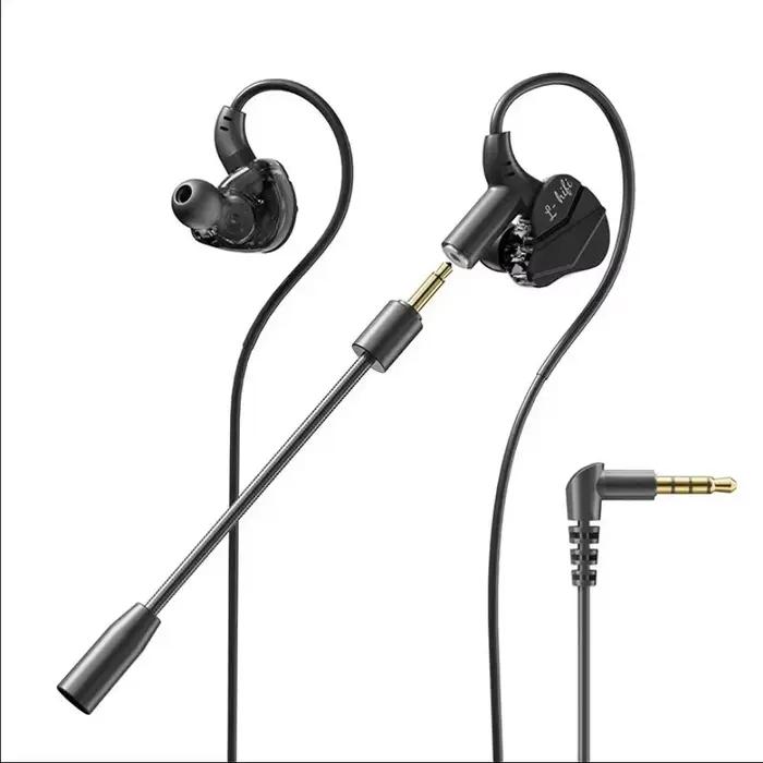 Écouteurs de jeu Gamer avec Microphone HD 3.5mm et TypeC, intra-auriculaires filaires, casque stéréo