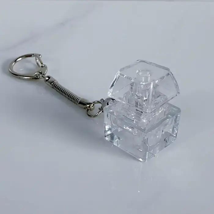 Clavier à 1/2/3/4/9 touches, touches en cristal, gadget anti-stress pour les doigts, porte-clés de d