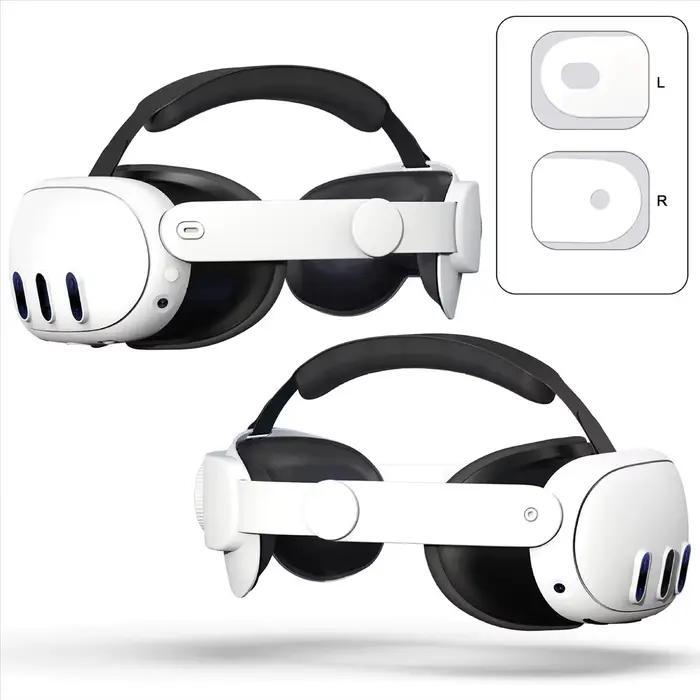 BaoBao- Sangle de tête pour casque Meta Quest 3 VR Améliorer le confort Sangle de tête réglable pour