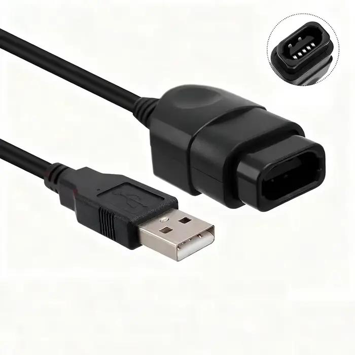 Câble adaptateur de convertisseur de contrôleur Xbox 5P, 2 pièces, pour Xbox vers USB PC
