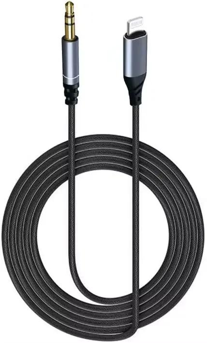 Rains to 3.5mm Jack AUX Cable, 8Pin to AUX 3.5mm sauna phone phone Adapter, Audio Cable Connector Sp