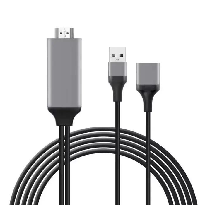 Câble USB Android pour téléphone vers HDTV HDMI, adaptateur USB vers HDMI 1080P pour téléphone, moni