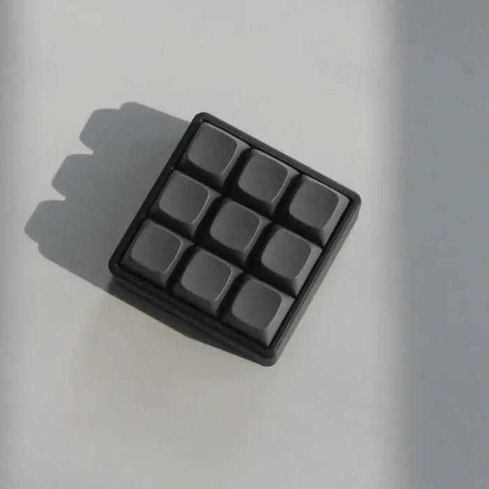 CV09 Kit d'échange à chaud 9 touches Mini clavier personnalisé bricolage variable VIA clé rvb Macro 