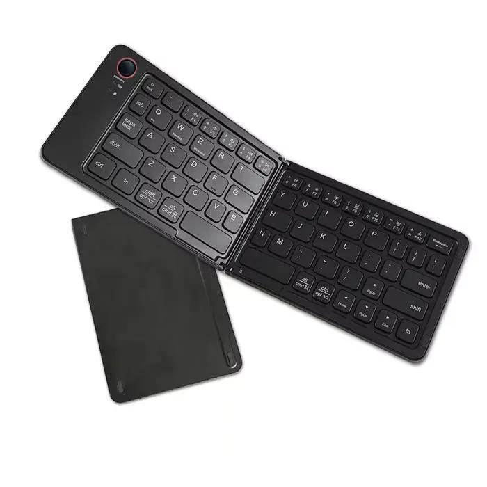 Clavier pliable sans fil, clavier Bluetooth avec pavé numérique, pour Windows, Android, iOS, télépho