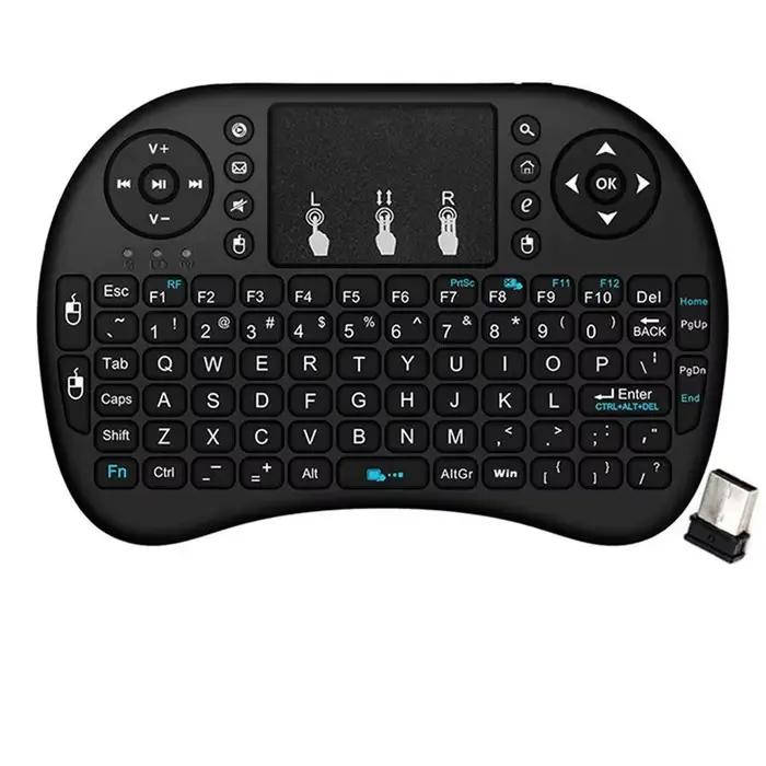 Mini clavier sans fil souris anglaise pavé tactile à distance pour Android TV Box ordinateurs portab