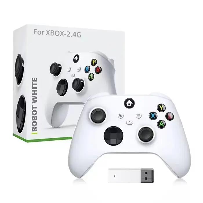 Nouvelle manette de jeu sans fil 2.4G pour console Xbox One Series X/S, avec adaptateur récepteur 2.