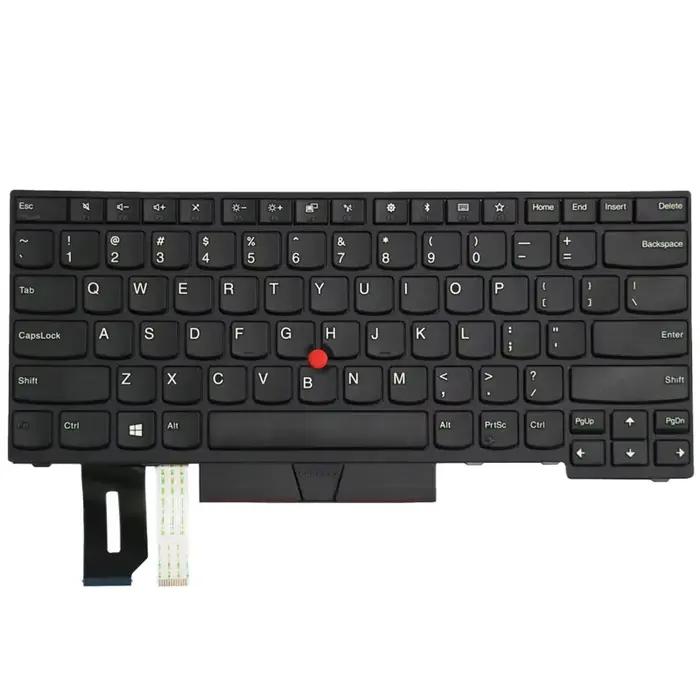 Clavier américain pour ordinateur portable Lenovo ThinkPad L380 L390 E490 E495 T490 L490 E480 E485 L