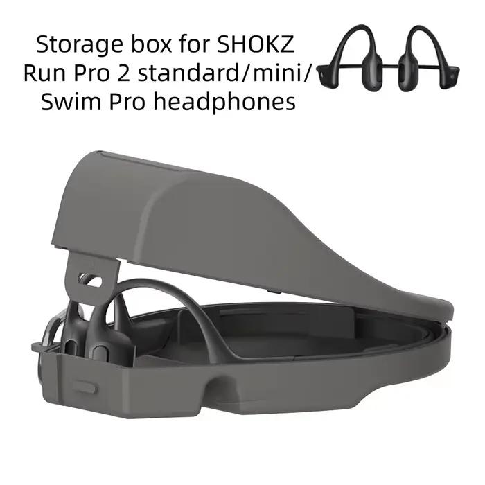 Étui rigide de protection portable pour écouteurs SHOKZ Run Pro 2 Standard/Mini/Swim Pro, boîte de r