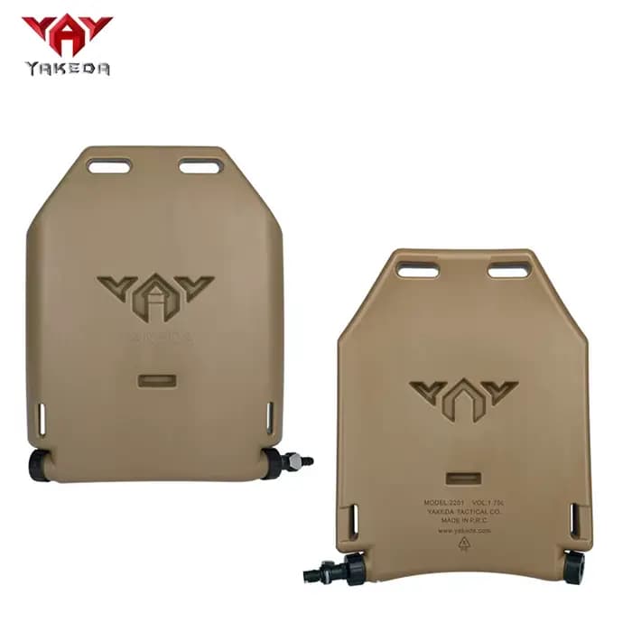 YAKEDA – Insert de sac d'hydratation pour gilet de chasse avec interface de tuyau rapidement démonta