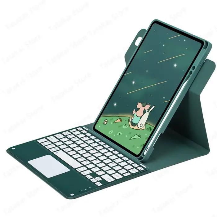 Clavier tactile pour iPad 10.2, étui clavier 8e et 7e génération, étui pour Teclado iPad 9e générati