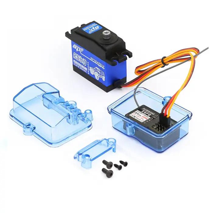 Boîte récepteur étanche pour voiture télécommandée, modèle de voiture, bateau pour chenille axiale R