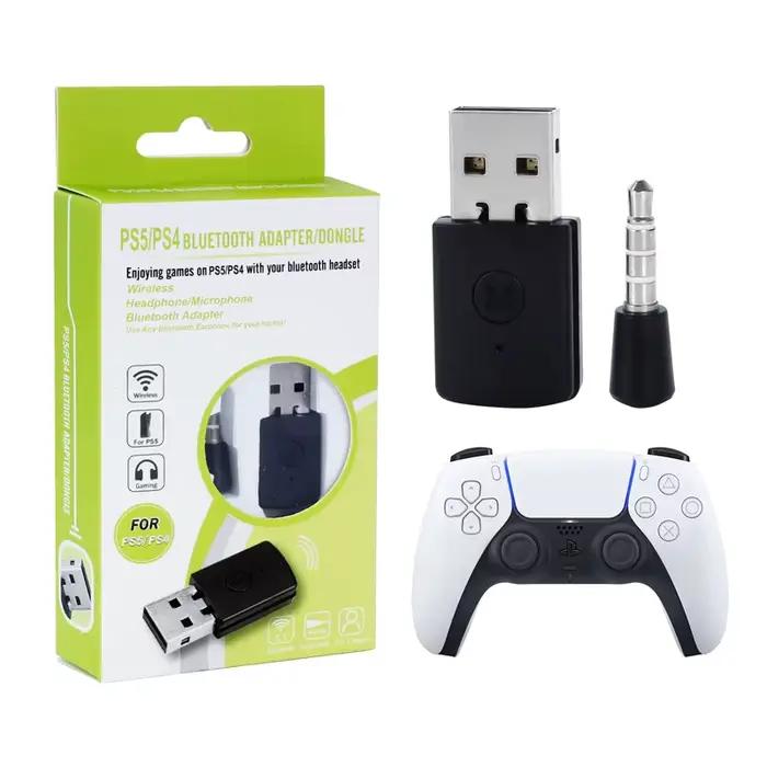 Adaptateur USB transmetteur compatible Bluetooth pour PS5 Playstation 5 Bluetooth4.0 casque récepteu