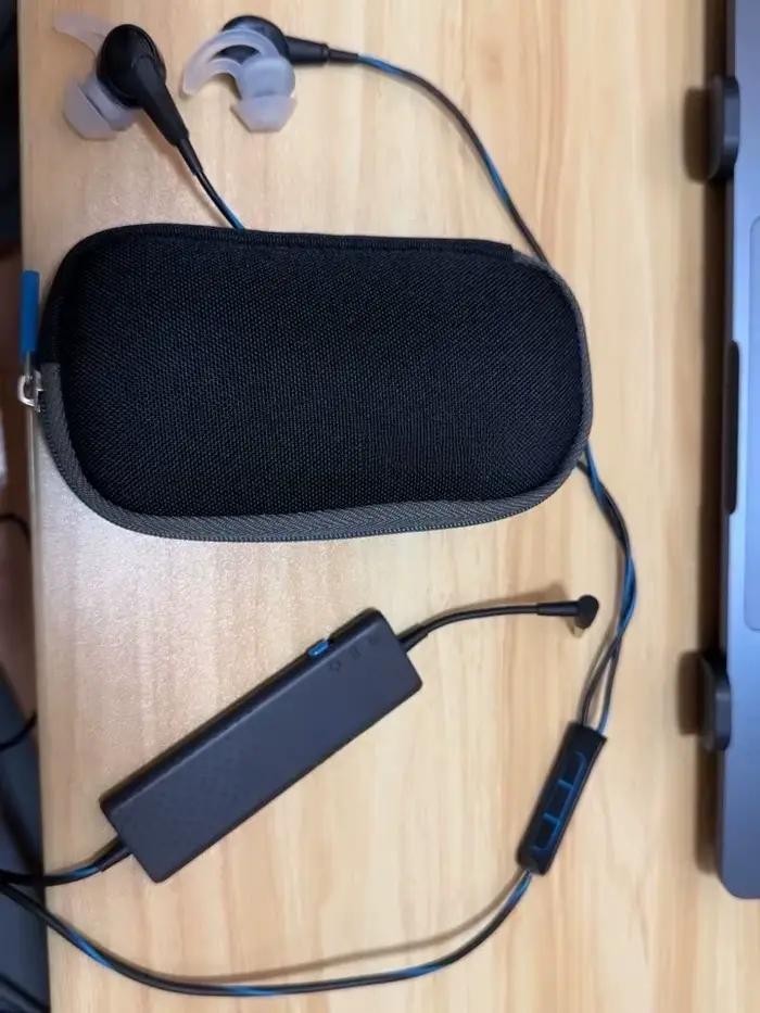 Pour Bose QC20 QuietComfort 20 Écouteurs à suppression active du bruit - Noir |   Compatible iOS et 