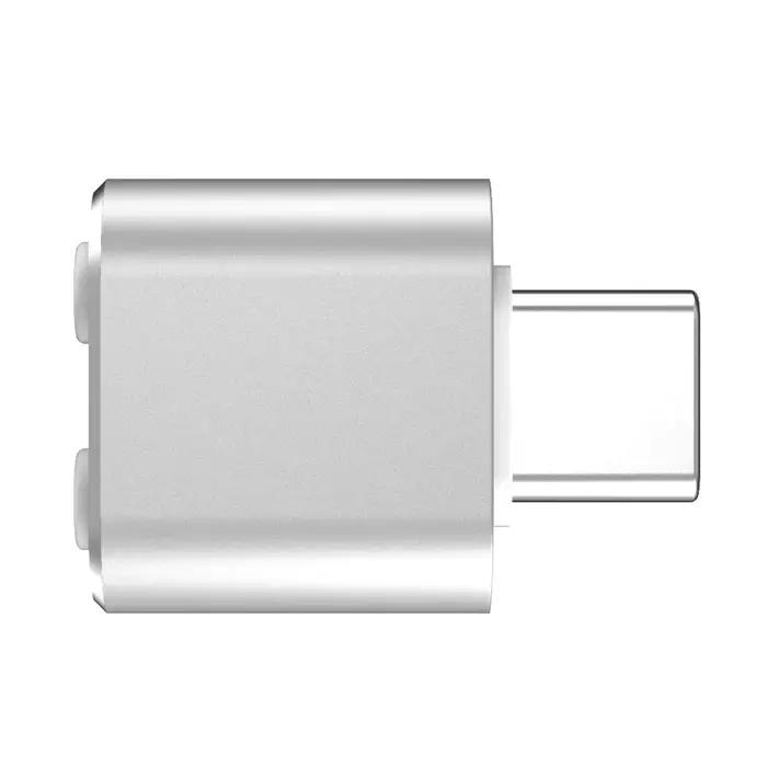 Dispositif de déplacement de souris USB-C en métal avec bouton de commutation, agitateur de souris a