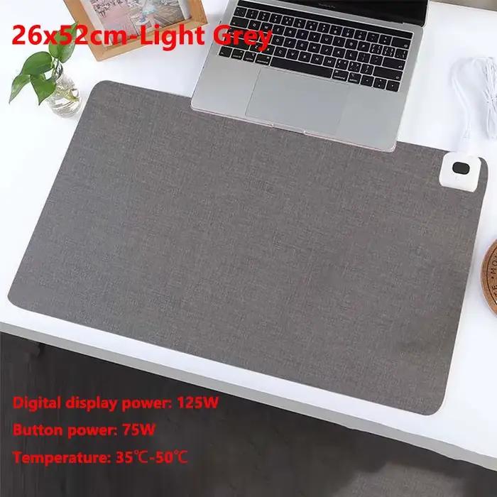 Tapis de souris chauffant électrique Intelligent, chauffe-mains d'hiver, pour bureau d'ordinateur, t