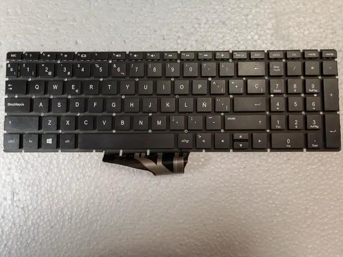 Clavier espagnol pour HP 15rer S TPN-C129 C130 Q192 Q193 QCivilQ222 Q230 Q201 17-AK 17rer S 15rer U 